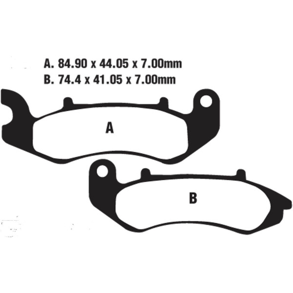 EBC EBC Brake Pads FA707